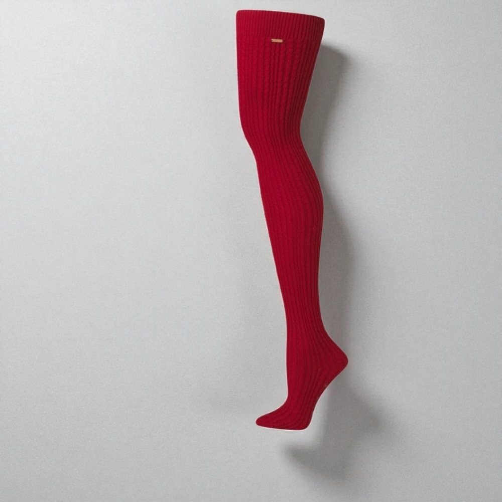 Savage X Cable Knit Slipper Stockings